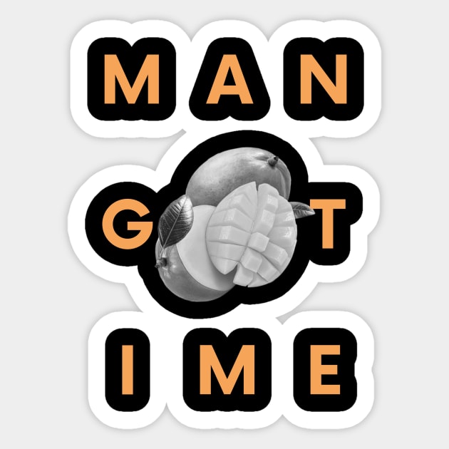 Mango Time! Sticker by Aplatypuss